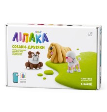 Набір для творчості Lipaka Собаки-друзяки Комондор Муді, Бульдог Гіпно, Пудель Поппі (60057-UA01)