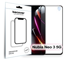 Скло захисне BeCover Nubia Neo 3 5G Black (713883)