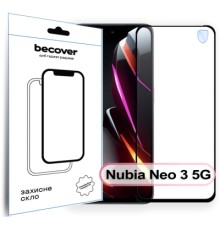 Скло захисне BeCover Nubia Neo 3 5G Black (713883)