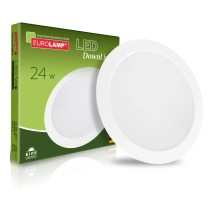 Світильник Eurolamp Downlight NEW 24W 2150Lm 4000K (LED-DLR-24/4(new))
