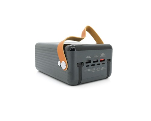 Батарея універсальна Remax 80000mAh, 20W, 3*USB+Type-C+Lighting, Black (RPP-566)