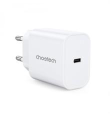 Зарядний пристрій Choetech USB-C PD20W white (Q5004-V5)