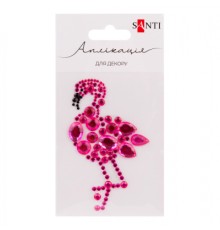 Набір для творчості Santi Фламінго зі страз самоклеючих 6х10 см (743026)