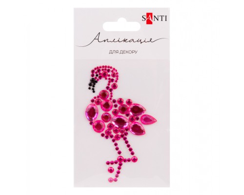 Набір для творчості Santi Фламінго зі страз самоклеючих 6х10 см (743026)