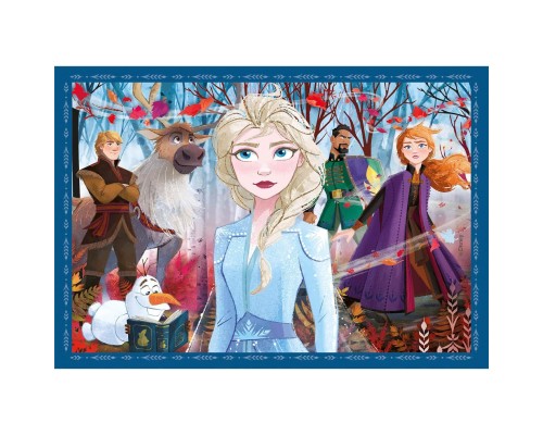Пазл Clementoni 4 в 1 Frozen, 12,16,20 та 24 елементи (21518)