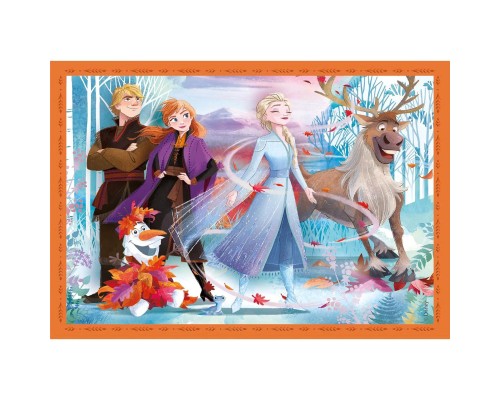 Пазл Clementoni 4 в 1 Frozen, 12,16,20 та 24 елементи (21518)
