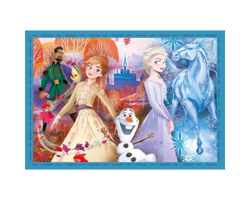 Пазл Clementoni 4 в 1 Frozen, 12,16,20 та 24 елементи (21518)