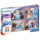 Пазл Clementoni 4 в 1 Frozen, 12,16,20 та 24 елементи (21518)