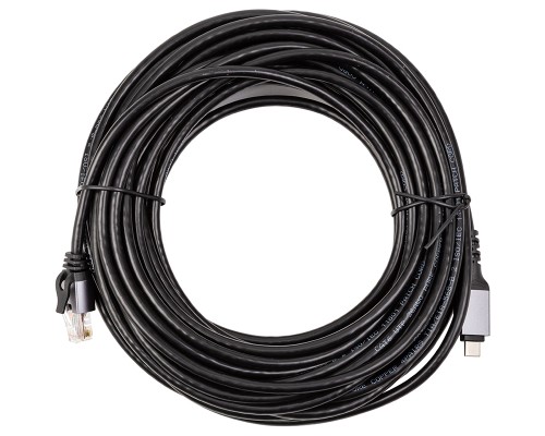 Дата кабель USB-C to RJ45 Ethernet 15.0m PowerPlant (CA914968)