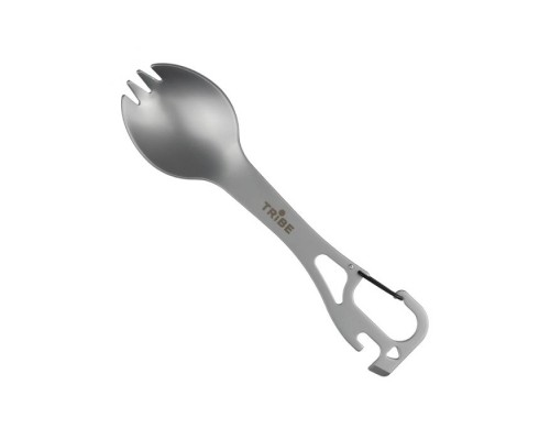 Ложка-виделка туристична Tribe Multi Spork сталева (T-FC-0037-metal)