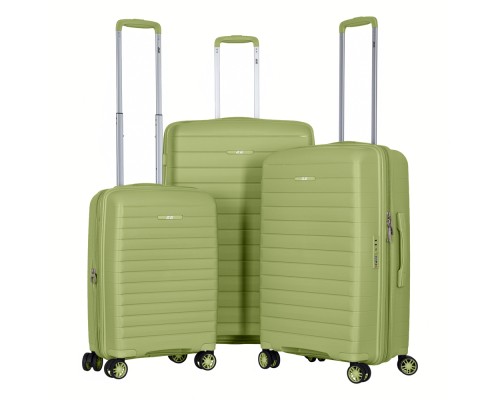 Валіза 2E Aero 35/44 л оливково-зелена (2E-SPP-AERO-S-MG)