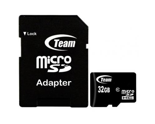 Карта пам'яті Team 32Gb microSDHC class 10 (TUSDH32GCL1003) Карта пам'яті Team 32Gb microSDHC class 10 (TUSDH32GCL1003)