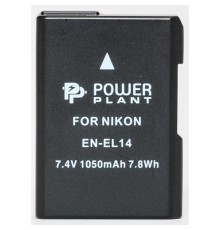 Акумулятор до фото/відео PowerPlant Nikon EN-EL14 Chip (D3100, D3200, D5100) (DV00DV1290)