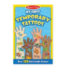 Набір для творчості Melissa&Doug Мои первые временные татуировки, 100 шт., голубые (MD2947)