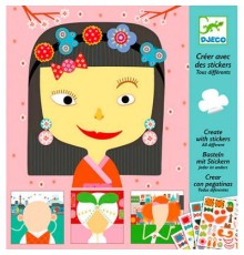Набір для творчості Djeco Наклейки Каламбур 200 шт (DJ08934)