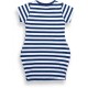 Плаття дитяче Breeze в смужку з кишеньками (8992-92G-blue)