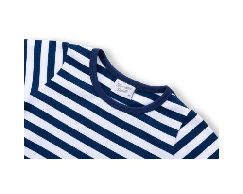Плаття дитяче Breeze в смужку з кишеньками (8992-92G-blue)