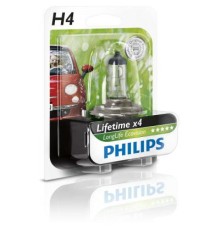 Автолампа Philips H4 LongLife EcoVision, 1шт (12342LLECOB1)