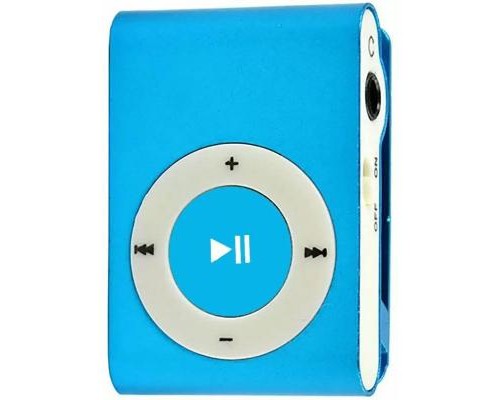 MP3 плеєр Toto Without display&Earphone Mp3 Blue (TPS-03-Blue) 