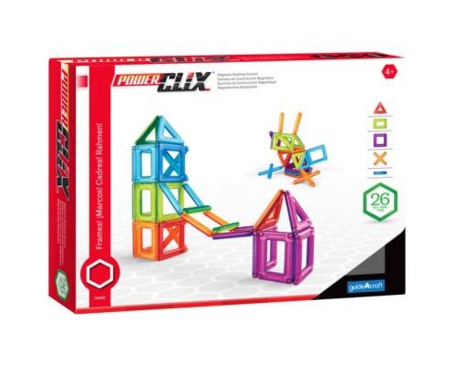 Конструктор Guidecraft PowerClix Frames, 26 деталей (G9199) Конструктор Guidecraft PowerClix Frames, 26 деталей (G9199)