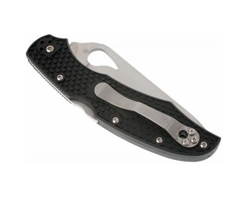 Ніж Spyderco Byrd Cara Cara 2, FRN, полусеррейтор (BY03PSBK2)