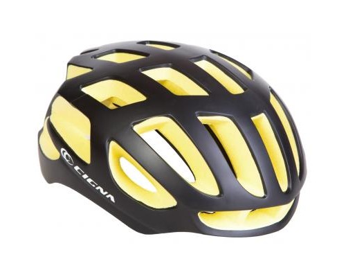 Шолом Velotrade СIGNA TT-4 черно-желтый L (58-61см) (HEAD-021)