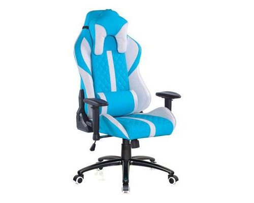 Крісло ігрове Special4You ExtremeRace light blue/white (E6064)