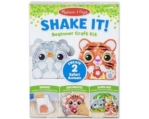 Набір для творчості Melissa&Doug Конфетті для виробів Друзі сафарі (MD30182)