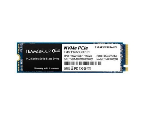 Накопичувач SSD M.2 2280 256GB Team (TM8FP6256G0C101)
