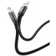 Дата кабель USB 2.0 AM to Micro 5P 2.0m Jagger T-M814 Black T-Phox (T-M814(2) black)
