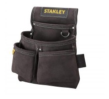 Сумка для інструмента Stanley плотницкая на пояс кожанная 30 х 7 х 33 см. (STST1-80116)