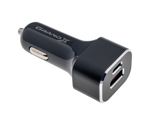 Зарядний пристрій Grand-X CH-29 PD 3.0, Quick Charge QС3.0, 1 TypeC, 1 USB (CH-29)