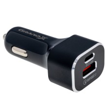 Зарядний пристрій Grand-X CH-29 PD 3.0, Quick Charge QС3.0, 1 TypeC, 1 USB (CH-29)