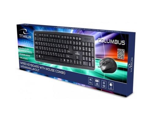 Комплект Esperanza TK110 USB Black (TK110UA)