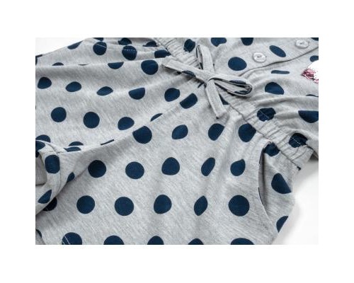 Комбінезон дитячий Breeze в горошок (15992-104G-gray)