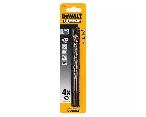 Свердло DeWALT EXTREME INDUSTRIAL COBALT HSS-CO, 12 х 151 х 98 мм (DT4916)