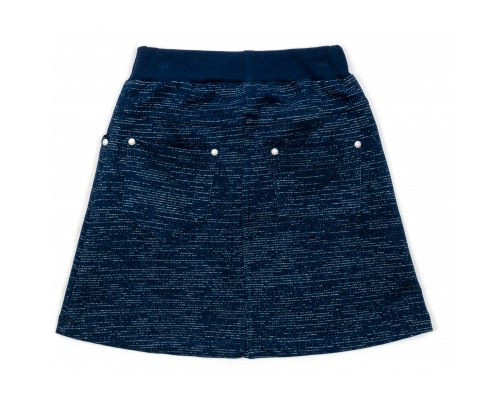 Спідниця дитяча Breeze з люрексом (15324-152G-blue)