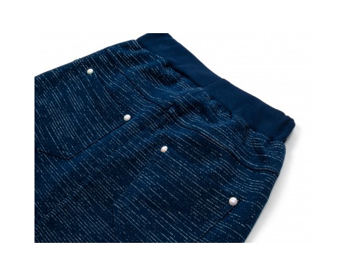 Спідниця дитяча Breeze з люрексом (15324-152G-blue)