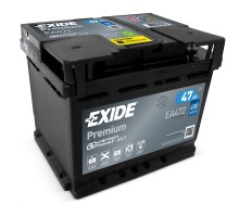 Акумулятор автомобільний EXIDE PREMIUM 47A (EA472)