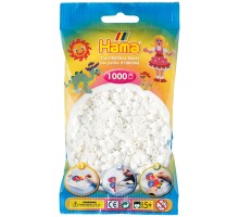 Набір для творчості Hama білих намистин 1000 шт термомозаіка (207-01)