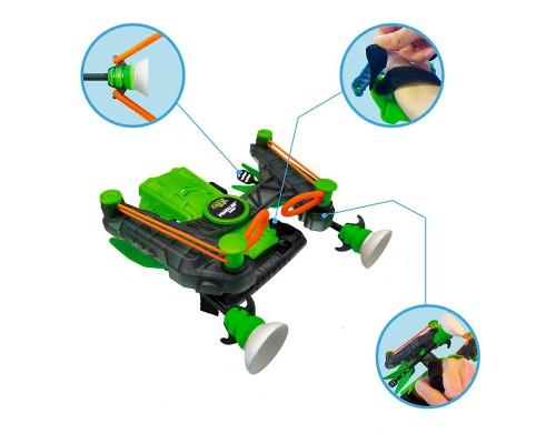 Іграшкова зброя Zing лук на зап'ясток Air Storm - Wrist bow зелений (AS140G)