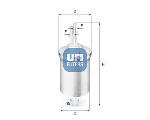 Фільтр паливний UFI 31.840.00