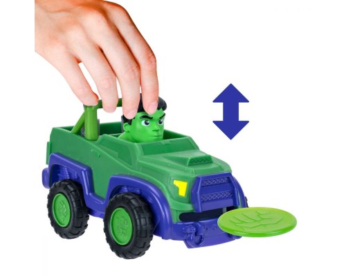 Машина Spidey Little Vehicle Disc Dashers Hulk W1 Халк (SNF0012)