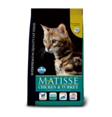 Сухий корм для кішок Farmina Matisse Chicken&Turkey з куркою та індичкою 10 кг (8010276030115)