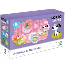 Настільна гра DoDo Лото Тварини та їх середовище існування (300196)