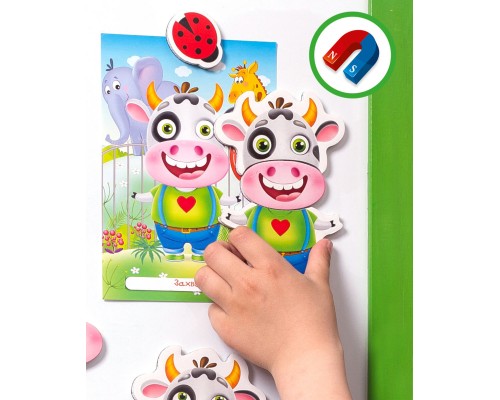 Розвиваюча іграшка Vladi Toys Гра Емоції магнітна (укр) (VT5422-05)