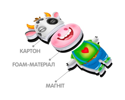 Розвиваюча іграшка Vladi Toys Гра Емоції магнітна (укр) (VT5422-05)