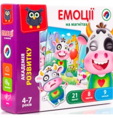 Розвиваюча іграшка Vladi Toys Гра Емоції магнітна (укр) (VT5422-05)