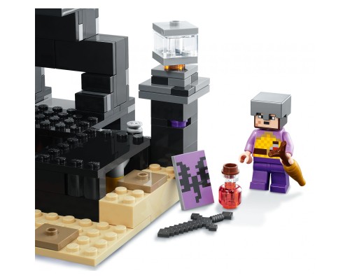 Конструктор LEGO Minecraft Кінцева арена 252 деталі (21242)