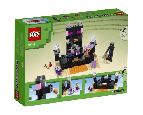 Конструктор LEGO Minecraft Кінцева арена 252 деталі (21242)